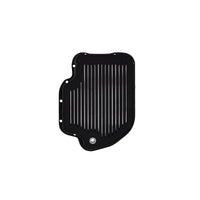 GM TH400 Finned Aluminum Transmission Pan, Stock Depth, Black