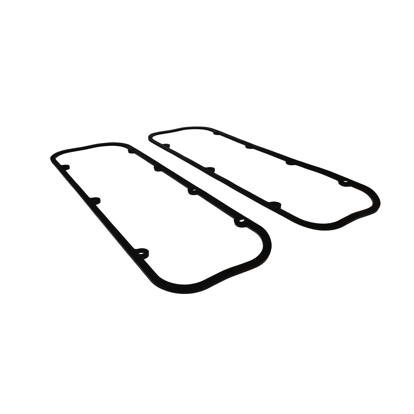 1965-1995 Chevy BB Valve Cover Gaskets 3/16" Black Neoprene with Steel Core