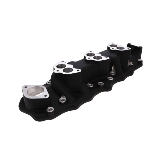 1949-1953 Ford Flathead Triple Deuce Aluminum Intake Manifold - Black
