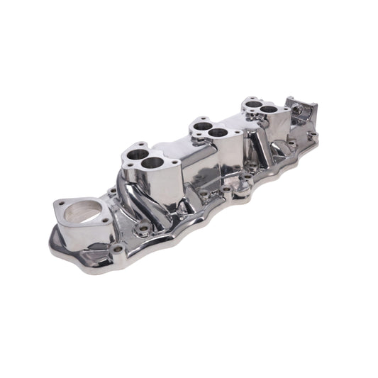 1949-1953 Ford Flathead Triple Deuce Aluminum Intake Manifold - Polished