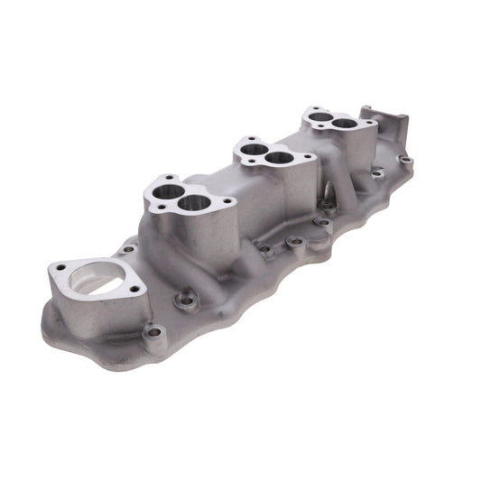1949-1953 Ford Flathead Triple Deuce Aluminum Intake Manifold, Satin