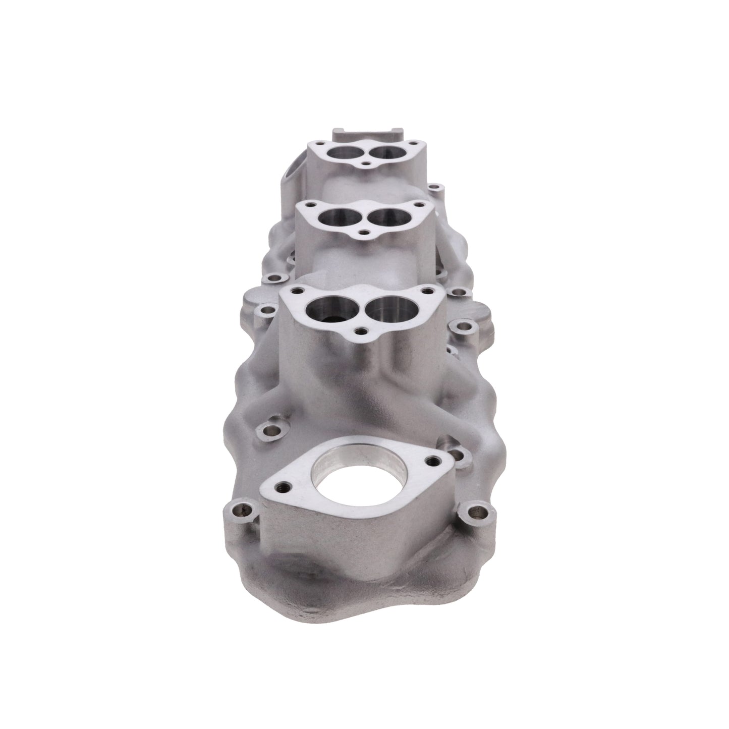 1949-1953 Ford Flathead Triple Deuce Aluminum Intake Manifold, Satin