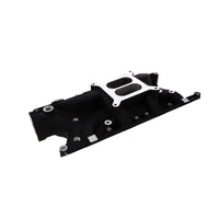 Ford SB Aluminum Intake Manifold, Dual Plane - Black