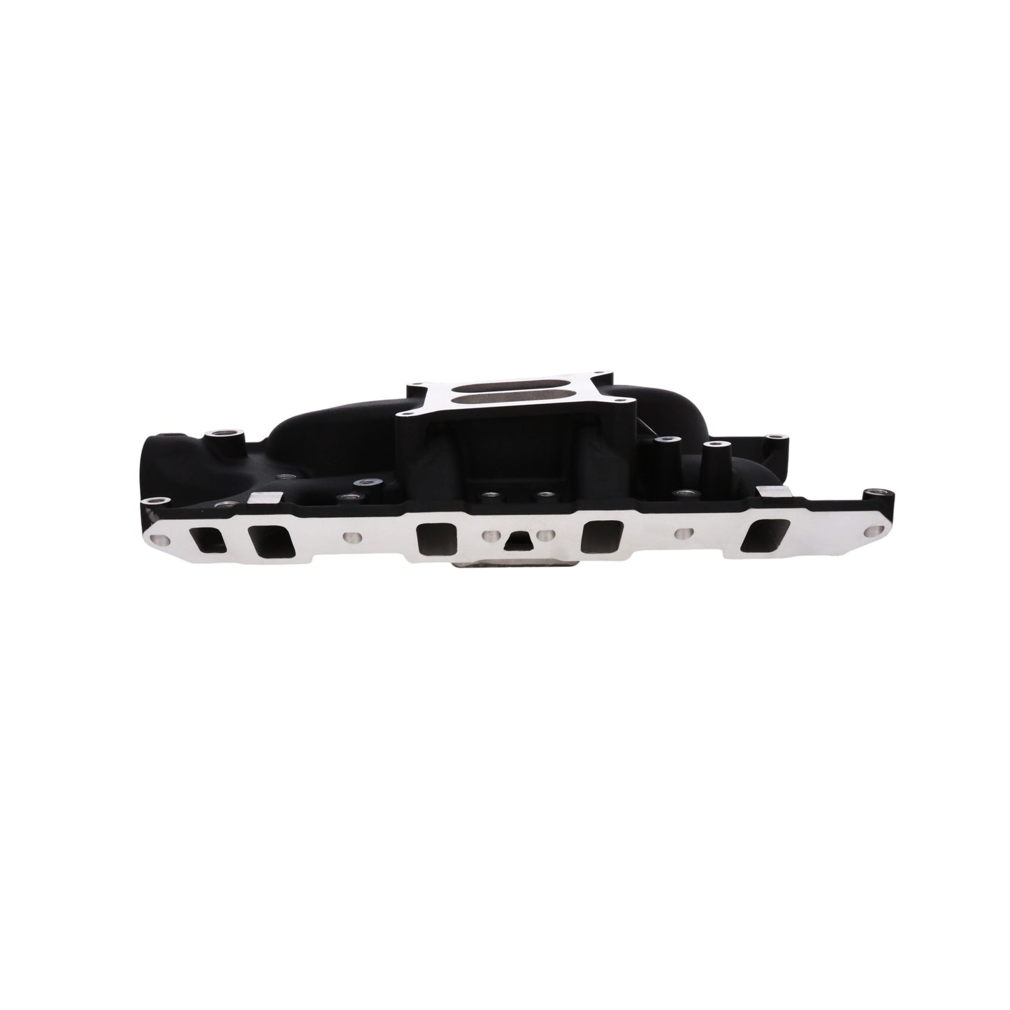 Ford SB Aluminum Intake Manifold, Dual Plane - Black