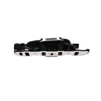 Ford SB Aluminum Intake Manifold, Dual Plane - Black