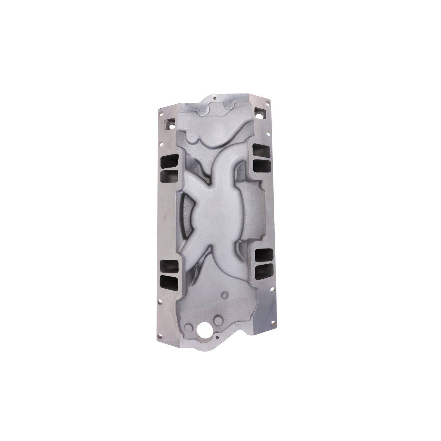 1996-2002 Chevy Small Block Vortec Aluminum Intake Manifold, Dual Plane - Satin