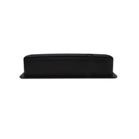 1987-2000 Chevy SB Finned Aluminum Center Bolt Valve Cover, 3 11/16" Ht., 1.25" Hole, Black