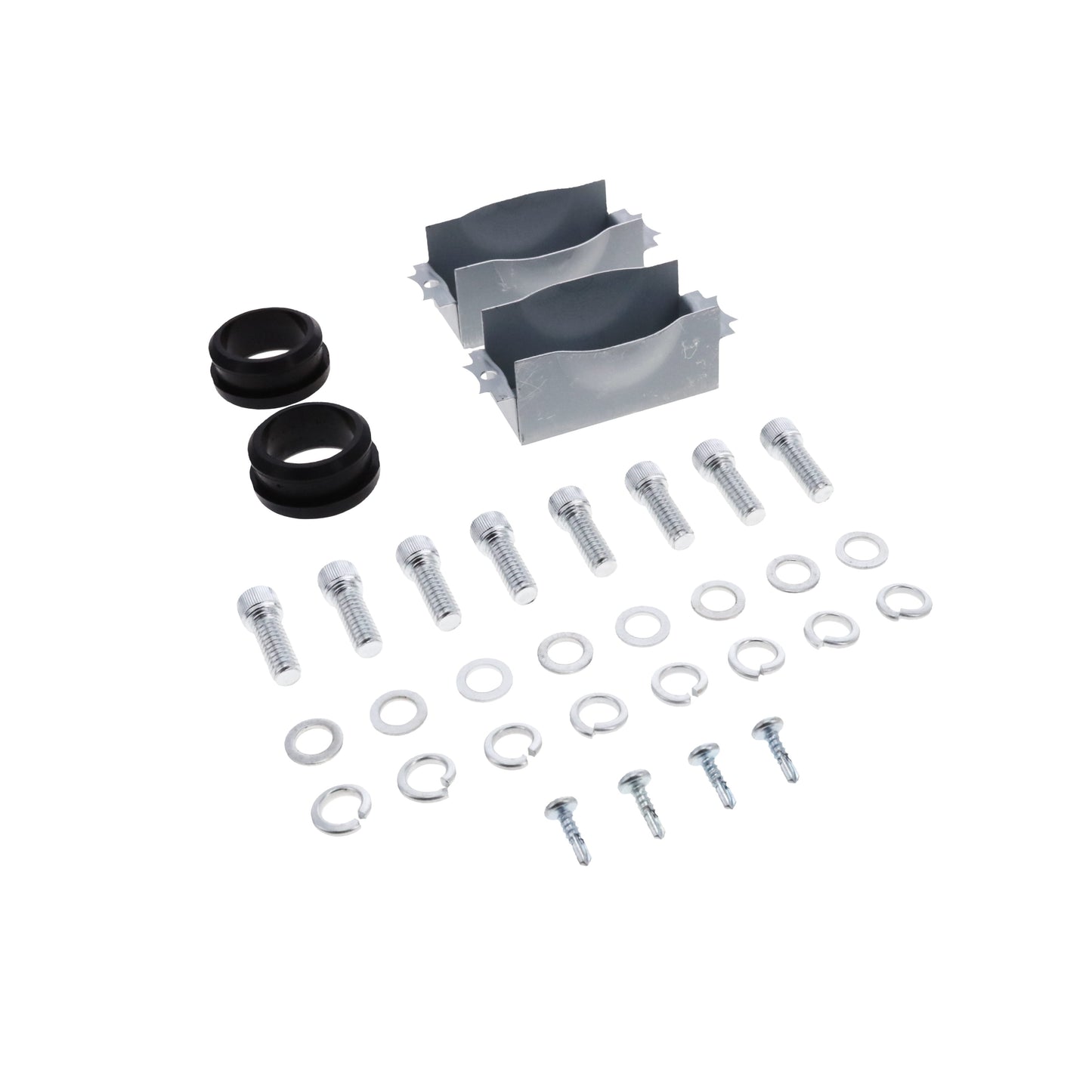 1965-1995 Chevy BB Tall Finned Aluminum Valve Covers, 3 11/16" Ht., 1.25" Hole, Polished