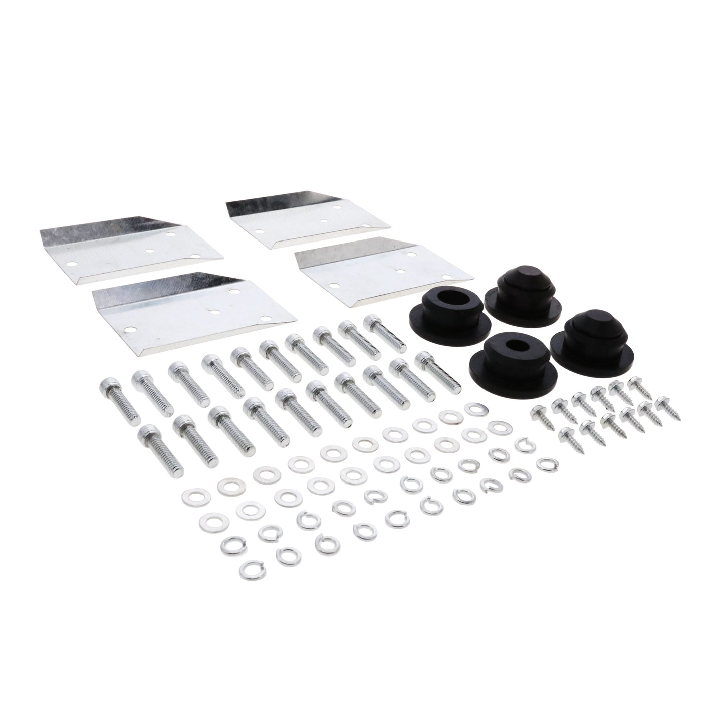 1992-2003 Mopar SB V8 Finned Aluminum Valve Covers, 3 1/2" Ex. 3 1/8" In. Ht., 1.25" Hole, Polished