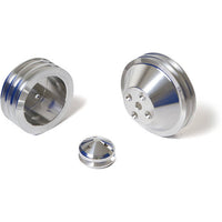 Chevy Small Block Pulley Kit V-Belt, LWP 3V