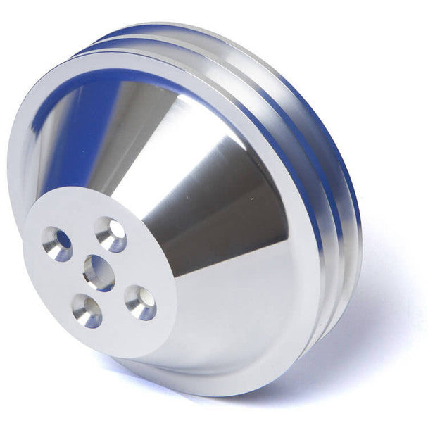 Chevy Small Block V-Belt Pulley Kit - Short Water Pump