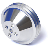 Chevy Small Block V-Belt Pulley Kit - Short Water Pump