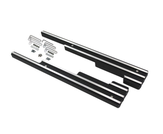 Finned Aluminum Universal Wire Looms - Black