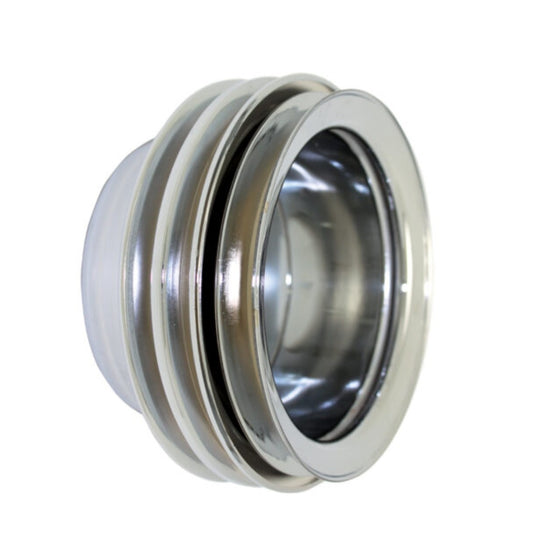 Ford Small Block Triple-Groove Steel Crankshaft Pulley - Chrome