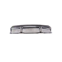 1957-1979 Pontiac Finned Aluminum Valve Covers, 2 3/4" Ht., 1.25" Hole, Polished