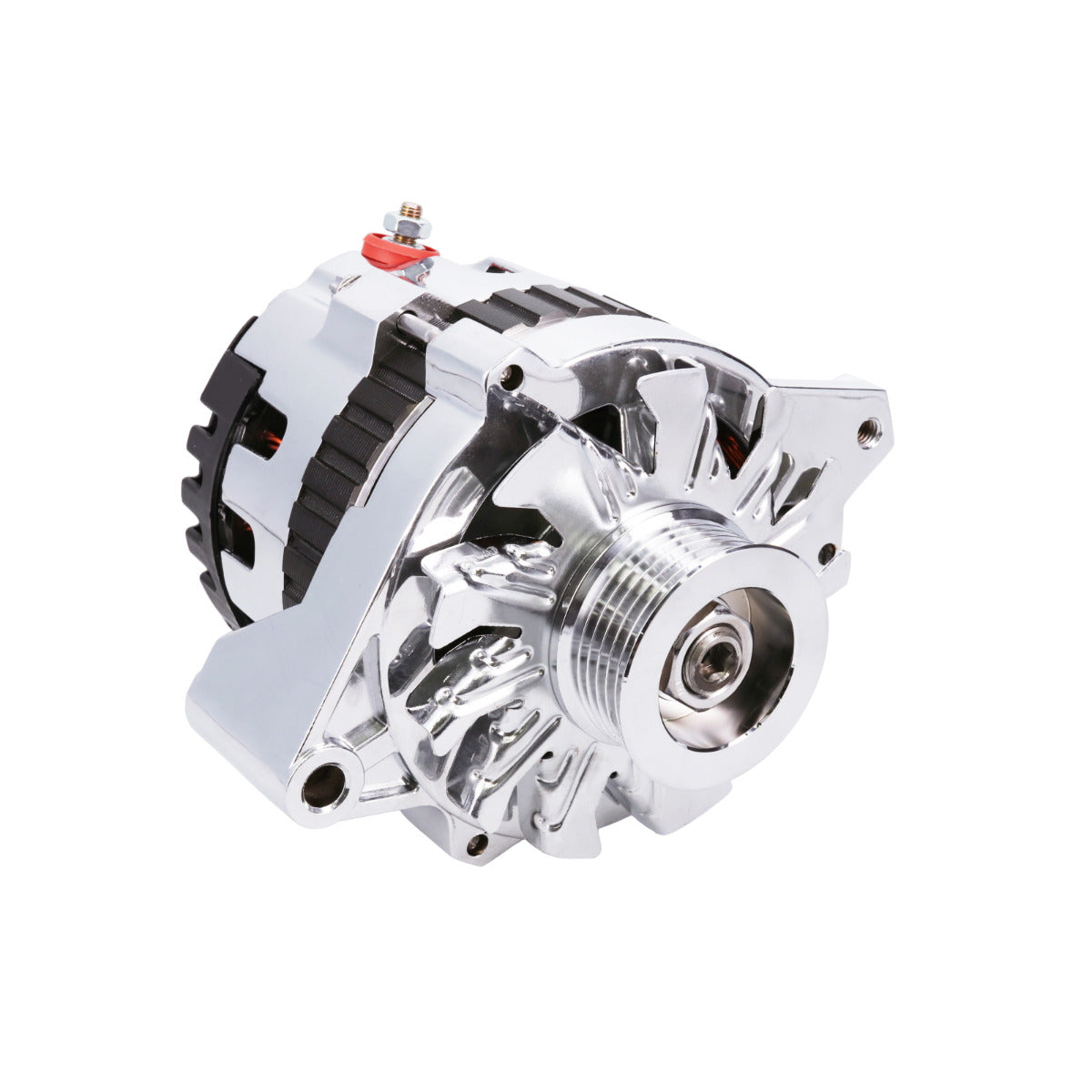 TSP_GM_CS130_220_Amp_Alternator_Chrome_Serpentine_ES1026