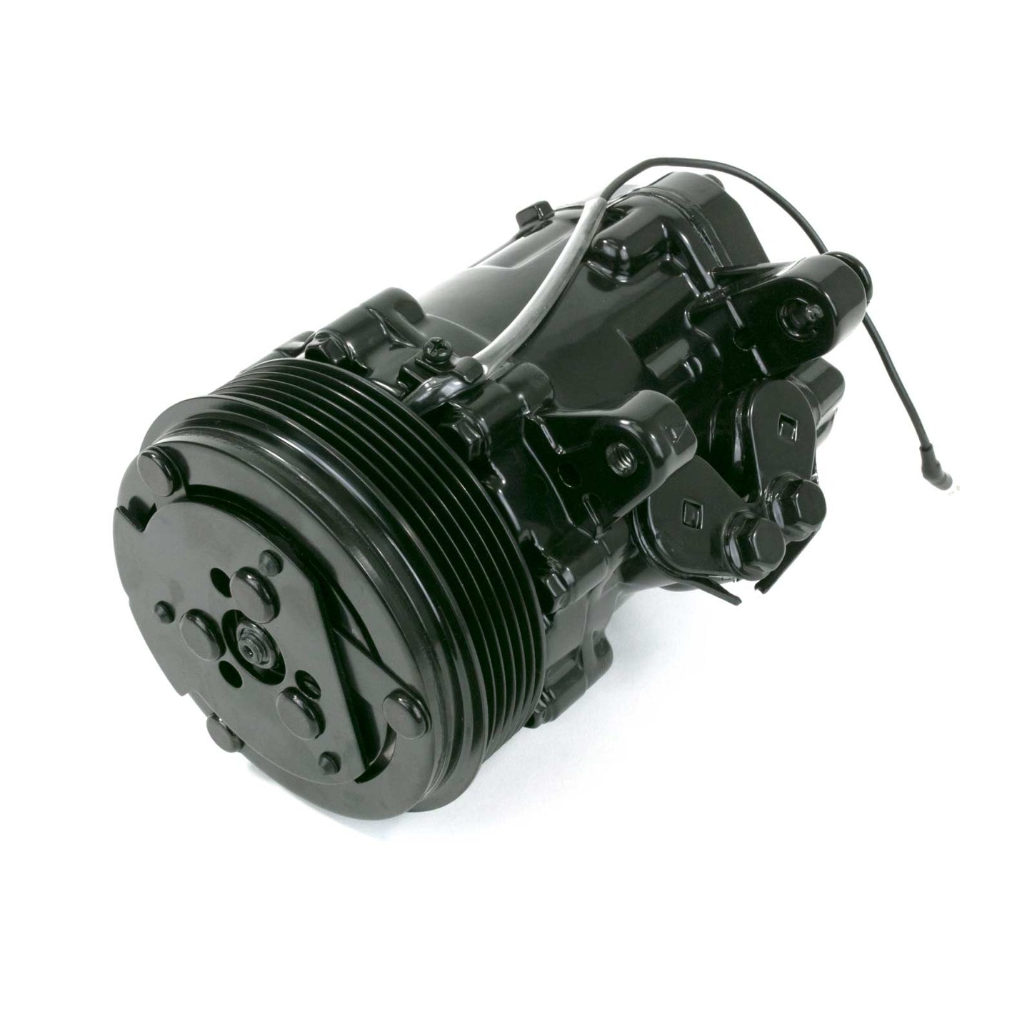 TSP_Black_Sanden_SD7_Compressor_Black_Serpentine_Clutch_HC5005