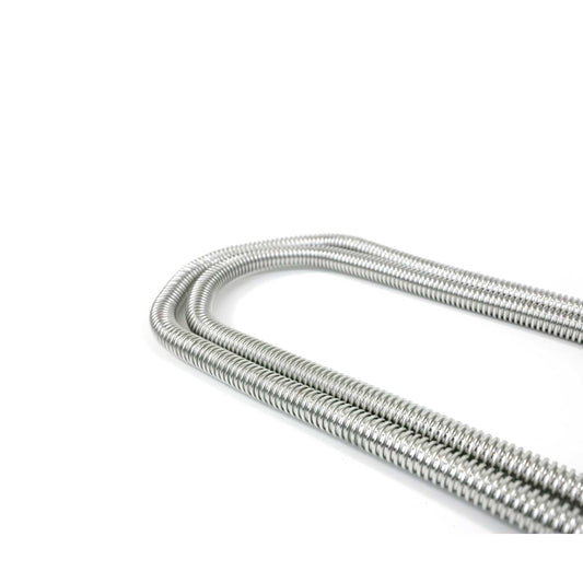 44" Chrome Heater Hose Kit