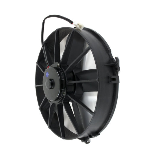 Pro Flow Universal Straight-Blade 12" Black Cooling Fan