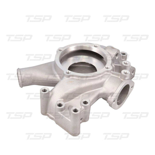 Chrysler Big Block Satin Aluminum High Flow Mechanical Water Pump Housing