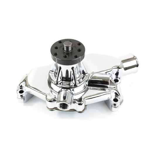 TSP_Water_Pump_Chevy_Small_Block_Short_Chrome_HC8011