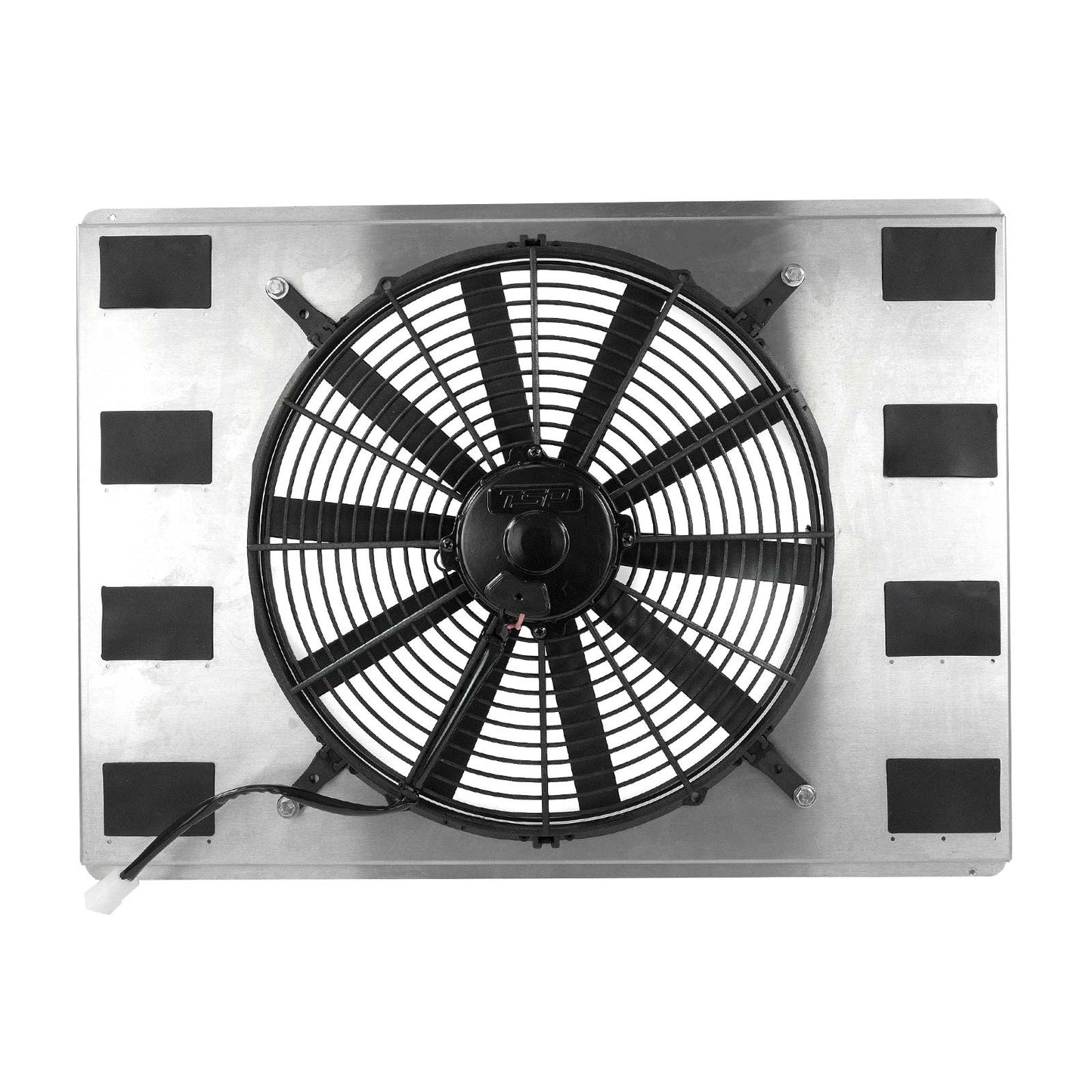 TSP_25.75_Aluminum_Single_Fan_Shroud_Angle_Front_HC8511