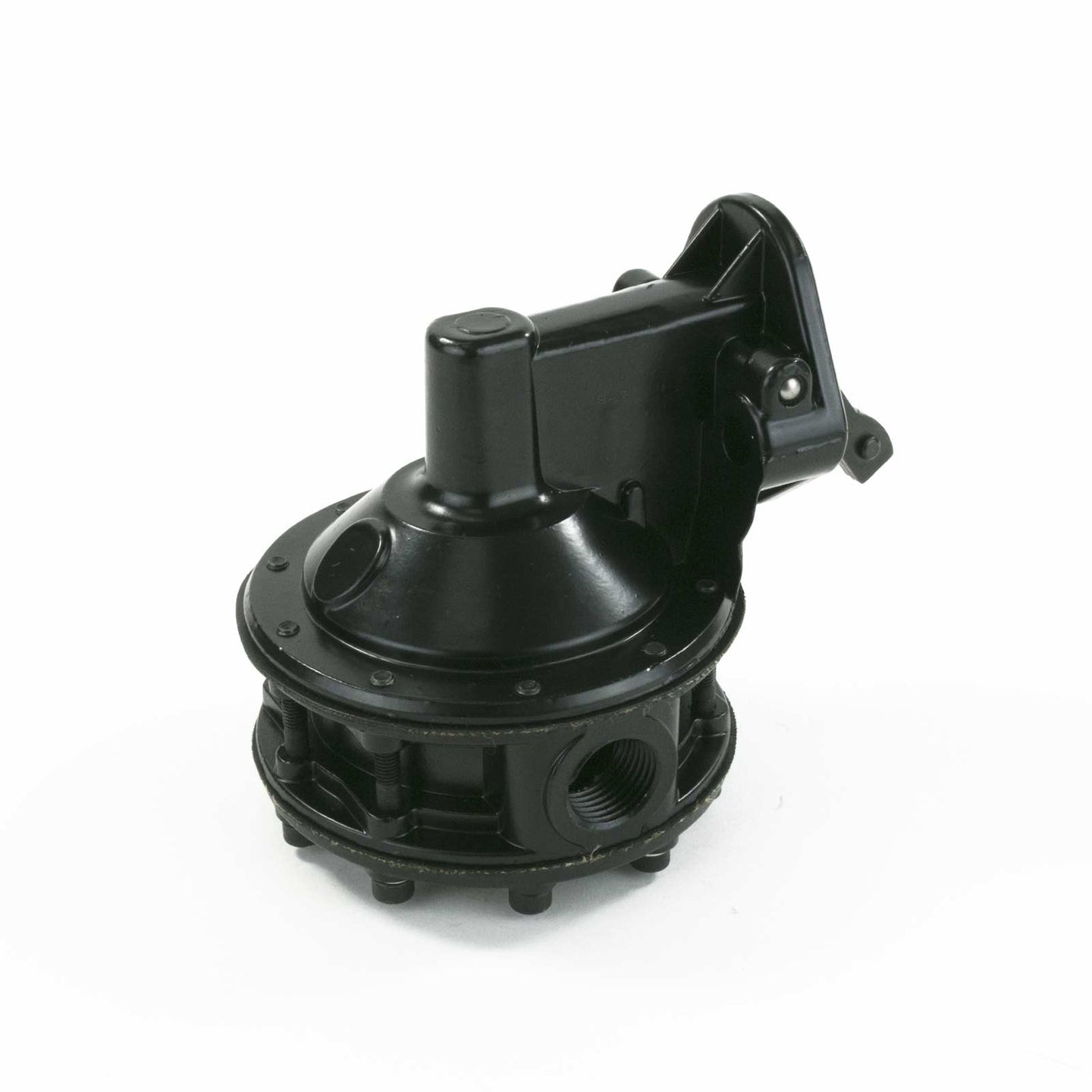 TSP_Chevy_Small_Block_Mechanical_Fuel_Pump_7.5_PSI_Black_Angle_JM1015