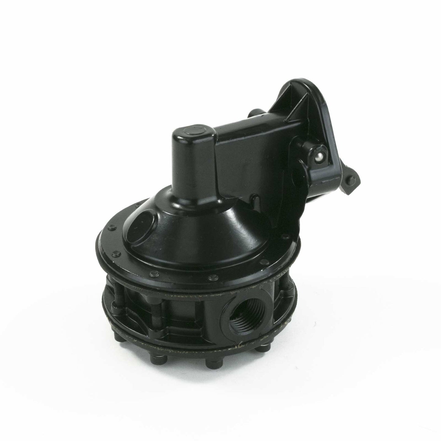 TSP_Chevy_Small_Block_Mechanical_Fuel_Pump_12-16_PSI_Black_Angle_JM1037