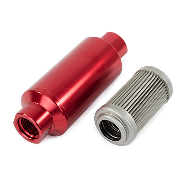 TSP_Aluminum_40_Micron_Fuel_Filter_Set_Red_JM1022