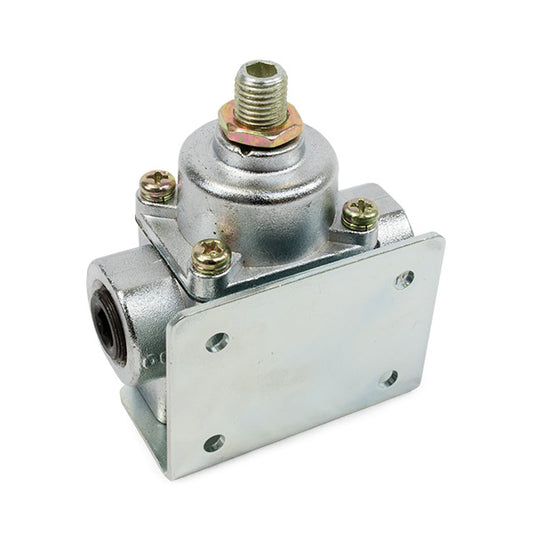 4.5 - 9 PSI Aluminum Fuel Pressure Regulator - Chrome
