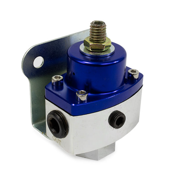 TSP_Fuel_Pressure_Regulator_5-12_PSI_Blue_Front_JM1057