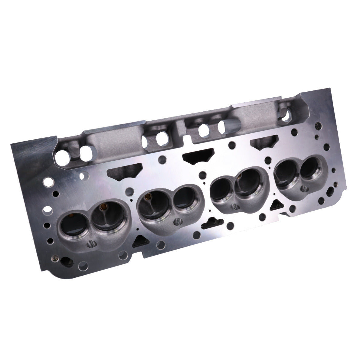 Chevy Small Block Angled Plug Aluminum Cylinder Head