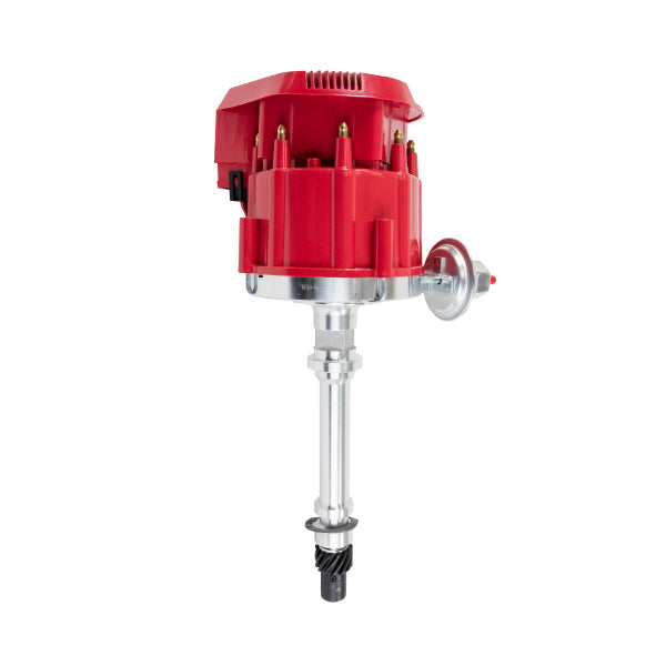 TSP_Chevy_V8_HEI_Distributor_Super_Cap_Red_JM6500