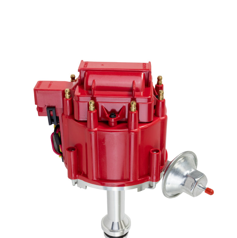 TSP_Oldsmobile_V8_HEI_Distributor_Red_Top_Angle_JM6503