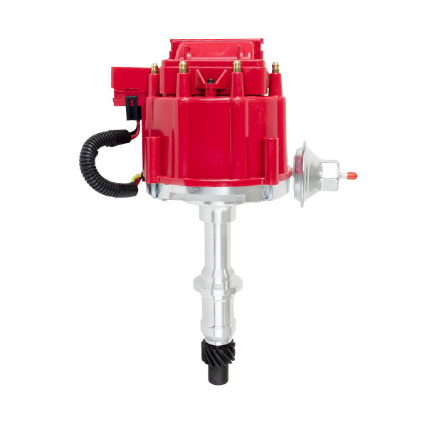 Top Street Performance JM7704R Pro Series Distributor – Ready-to-Run For Pontiac V8 Engines (Red Cap)