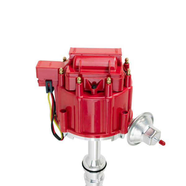 TSP_Ford_Big_Block_FE_HEI_Distributor_Red_Top_Angle_JM6508