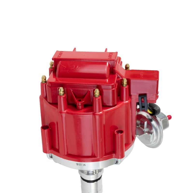 TSP_Buick_Nailhead_V8_HEI_Distributor_Red_Top_Angle_JM6535