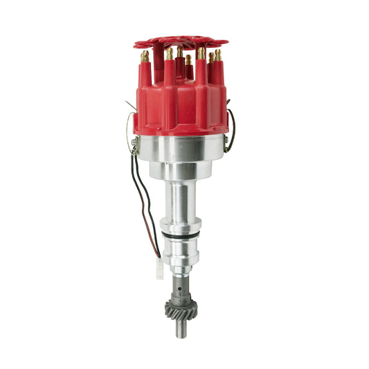 TSP_Ford_Big_Block_351C_Pro_Billet_Distributor_Red_JM6606