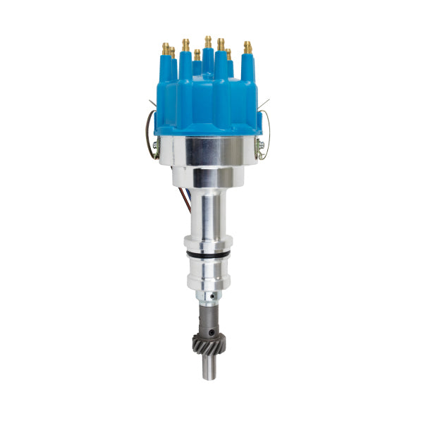 TSP_Ford_351W_Pro_Billet_Distributor_Blue_JM6610