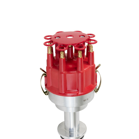 Chrysler SB 318/360 V8 Pro Billet Distributor - Red