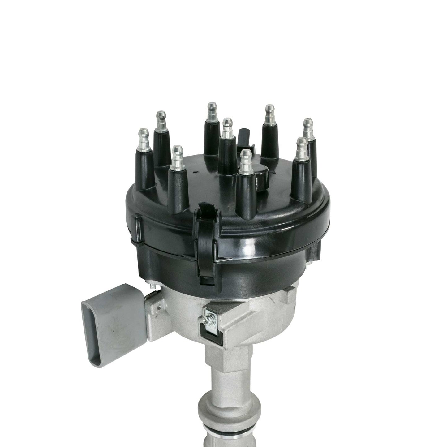 TSP_Ford_Small_Block_88-91_5.8L_Distributor_Black_Top_Angle_JM6684