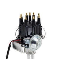 TSP_Chevy_V8_Ready_to_Run_Distributor_Black_Top_Angle_JM6701