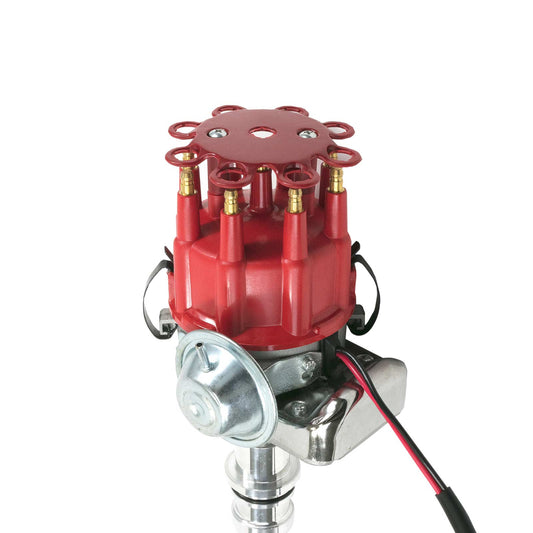 Ford SB 289/302 V8 Ready to Run Distributor - Red