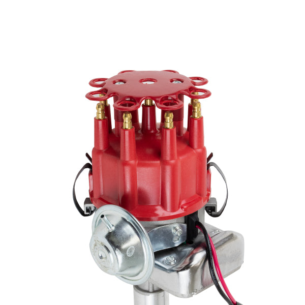 TSP_Pontiac_V8_Ready_to_Run_Distributor_Red_Top_Angle_JM6704