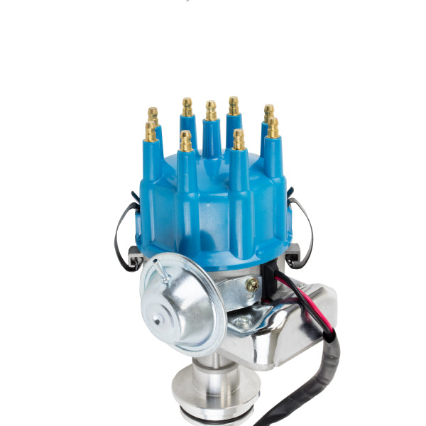 TSP_Chrysler_Big_Block_413-440_Ready_to_Run_Distributor_Blue_Top_Angle_JM6714