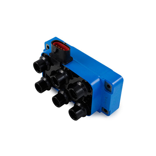 TSP_Ford_98-10_V6_EDIS_Ignition_Coil_Horizontal_Connector_Blue_Front_JM6807