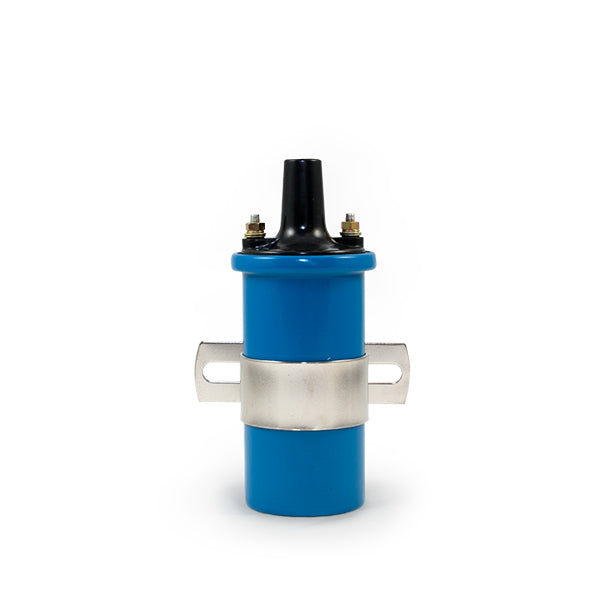 Ton's Ignition Coil Canister Round Oil Filled Black 45000 V 12 volt 1.2 Ton's Ignition Coil Canister Round Oil Filled Black 45000 V 12 volt 1.2