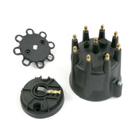 TSP_Pro_Series_Distributor_V8_Male_Cap_Rotor_Kit_Black_JM6973