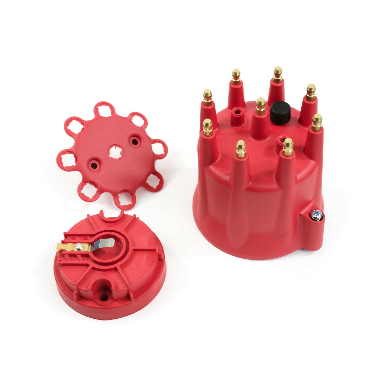 TSP_Pro_Series_Distributor_V8_Male_Cap_Rotor_Kit_Red_JM6973