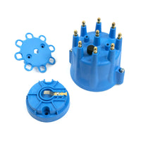 TSP_Pro_Series_Distributor_V8_Male_Cap_Rotor_Kit_Blue_JM6973